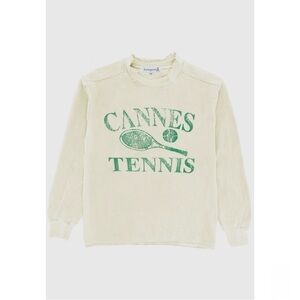 WEATHERED SERIES CANNES TENNIS CREWNECK